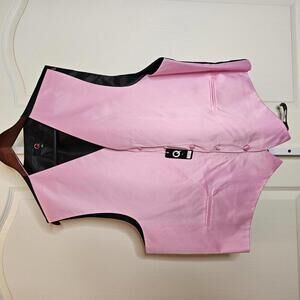 Stylish Pink Satin Vest by Brand Q - Perfect for Formal Occasions